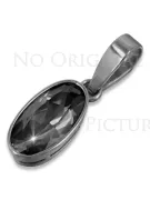 Ruso soviético oro rosa chapado plata 925 alejandrita rubí esmeralda zafiro zircón ... Colgante VPC011RP