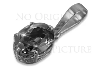 Rus sovietic trandafir placat cu aur argint 925 alexandrit rubin smarald safir zircon ... pandantiv vpc015rp