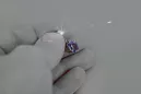 Anhänger aus sowjetischem Silber 925 mit Alexandrit Rubin Saphir Smaragd Aquamarin Zirkon vpc015s