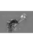 Colgante soviético de plata 925 con zircón aguamarina esmeralda de zafiro rubí alejandrita vpc015s