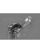 Zawieszka z Vintagego srebra 925 z aleksandrytem rubinem szafirem szmaragdem akwamarynem cyrkonią vpc015s