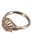 Russian Soviet rose pink 14k 585 gold Vintage ring vrn179