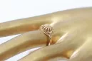 Russisch Sowjet rosa 14 Karat 585 gold Vintage Ring vrn179