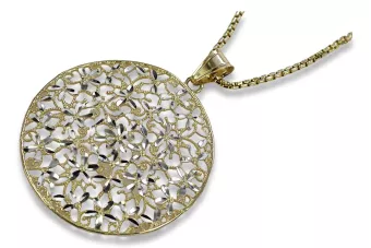 Colgante ★ de oro zlotychlopak.pl ★ Muestra de oro 585 333 precio bajo