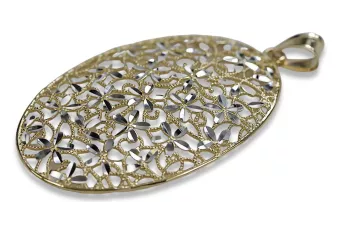 Auksinis 14k 585 italų stiliaus pakaba