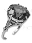 Ruso Soviet rosa 14k 585 oro Alejandrita Rubí Esmeralda Zafiro Zircón anillo vrc073
