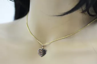 Colgante ★ de oro zlotychlopak.pl ★ Muestra de oro 585 333 precio bajo