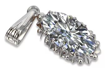 Colgante soviético de plata 925 con zircón aguamarina de zafiro rubí de alejandrita vpc016s