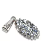 Colgante soviético de plata 925 con zircón aguamarina de zafiro rubí de alejandrita vpc016s