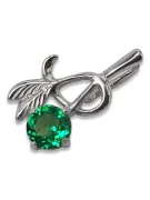 Colgante de plata ruso soviético 925 con zircón aguamarina de zafiro rubí de alejandrita zafiro aguamarina VPC005S