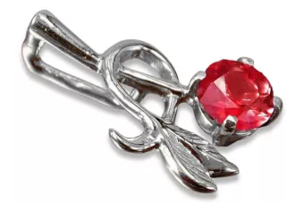 Vintage 925 silver pendant with alexandrite ruby sapphire emerald aquamarine zircon vpc005s