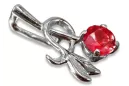 Colgante de plata ruso soviético 925 con zircón aguamarina de zafiro rubí de alejandrita zafiro aguamarina VPC005S