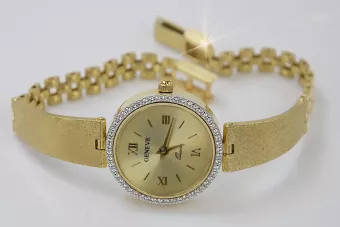 Reloj ★ de oro para damas zlotychlopak.pl Pureza de oro 585 333 ¡★ Precio bajo!