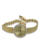 Gold ladies watch ★ zlotychlopak.pl ★ Gold purity 585 333 Low price!