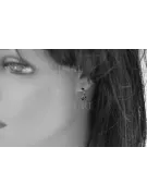 Русский Советский Розовый 14k 585 золото серьги vec057 александрит рубин изумрудный сапфир ...