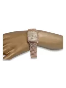 Męski zegarek z czerwonego złota 14k 585 Geneve mw001r&mbw004r