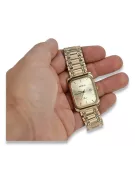 Męski zegarek z czerwonego złota 14k 585 Geneve mw001r&mbw009r
