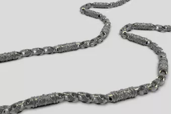 Rosa rusa oro soviético Cadena Bizantina