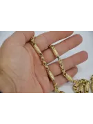 Auksinė grandinė 14k 585 Karališkoji Gothic cc057y