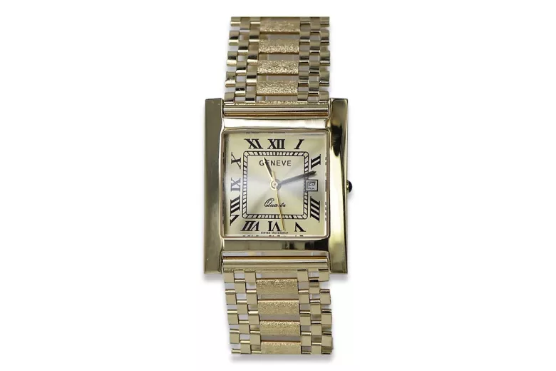 Montre homme en or Genève ★ zlotychlopak.pl ★ Pureté de l’or 585 333 Prix bas!