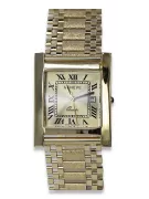 Reloj de oro para hombre Geneve ★ zlotychlopak.pl ★ Pureza de oro 585 333 Precio bajo!