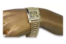 Reloj de oro para hombre Geneve ★ zlotychlopak.pl ★ Pureza de oro 585 333 Precio bajo!