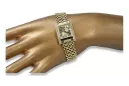 Złoty zegarek 14k 585 damski Geneve lw035yy&lbw002y
