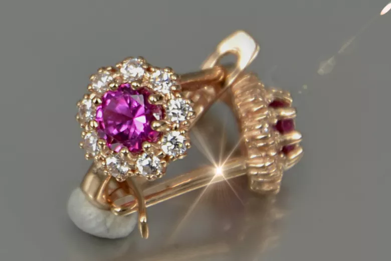 Pendientes de oro zlotychlopak.pl Muestra de ★ oro 585 333 ¡★ Precio bajo!