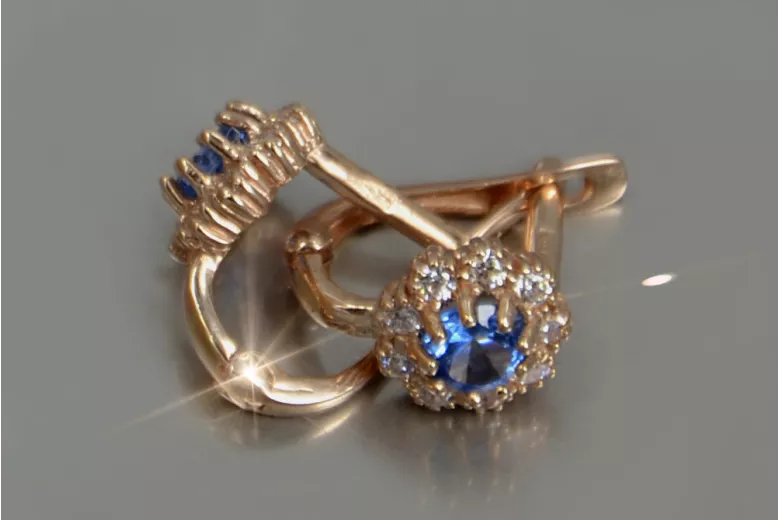 Pendientes de oro zlotychlopak.pl Muestra de ★ oro 585 333 ¡★ Precio bajo!
