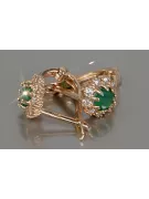 Pendientes de oro zlotychlopak.pl Muestra de ★ oro 585 333 ¡★ Precio bajo!