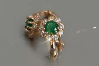 Pendientes de oro zlotychlopak.pl Muestra de ★ oro 585 333 ¡★ Precio bajo!