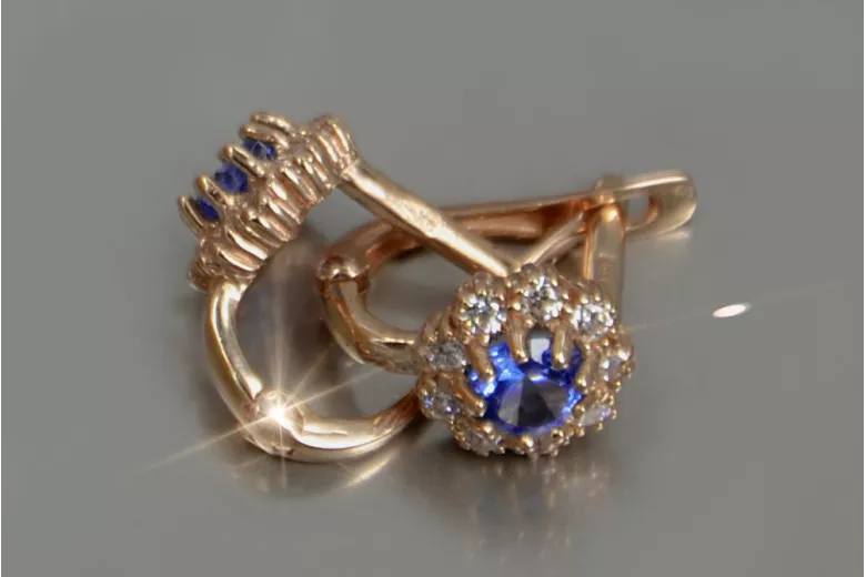 Pendientes de oro zlotychlopak.pl Muestra de ★ oro 585 333 ¡★ Precio bajo!