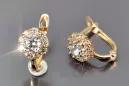 Gold Ohrringe ★ zlotychlopak.pl ★ Gold Probe 585 333 Niedriger Preis!