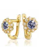 Pendientes de oro zlotychlopak.pl Muestra de ★ oro 585 333 ¡★ Precio bajo!