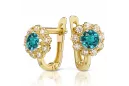 Pendientes de oro zlotychlopak.pl Muestra de ★ oro 585 333 ¡★ Precio bajo!