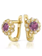 Gold Ohrringe ★ zlotychlopak.pl ★ Gold Probe 585 333 Niedriger Preis!