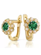 Pendientes de oro zlotychlopak.pl Muestra de ★ oro 585 333 ¡★ Precio bajo!