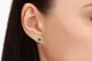 Золотые серьги ★ zlotychlopak.pl ★ Золотой образец 585 333 Низкая цена!