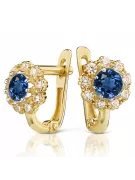 Pendientes de oro zlotychlopak.pl Muestra de ★ oro 585 333 ¡★ Precio bajo!