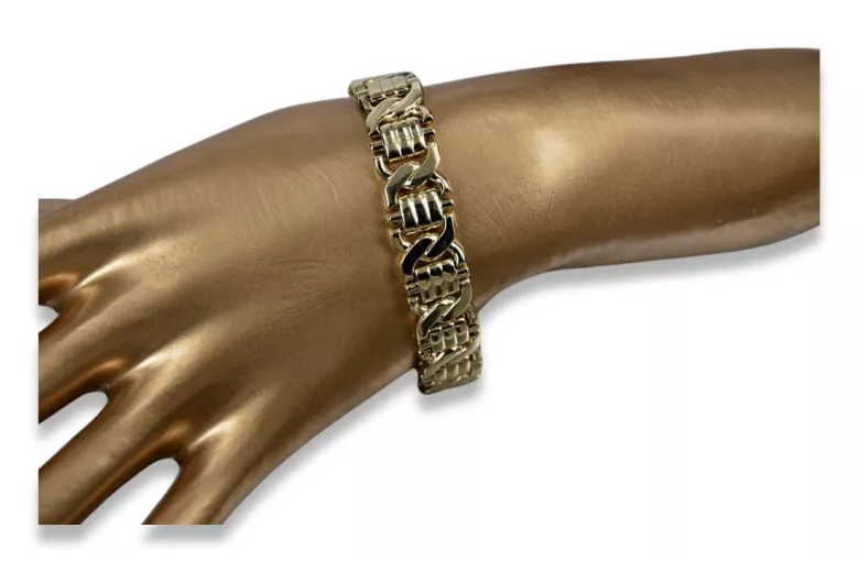 Bracelet ★ en or rose jaune russiangold.com ★ Or 585 333 Prix bas