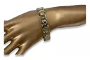 Yellow rose gold bracelet ★ russiangold.com ★ Gold 585 333 Low price