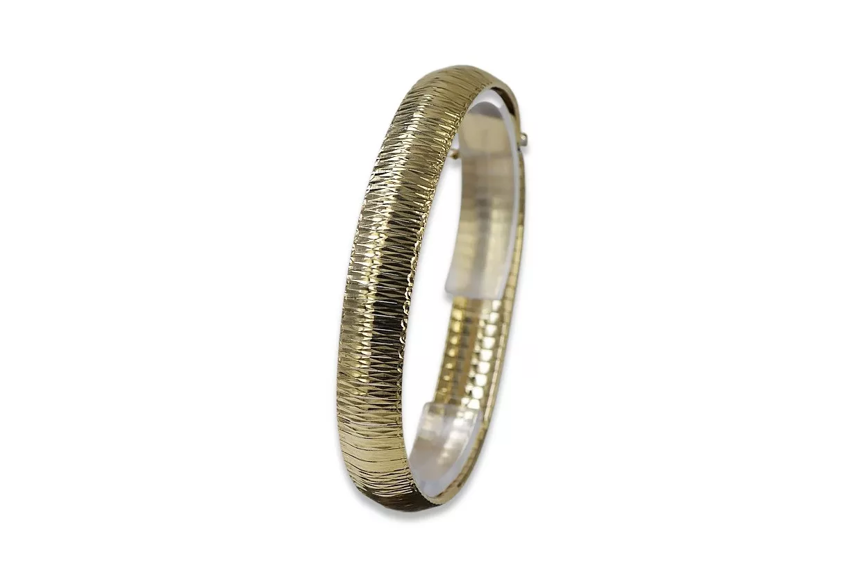 Yellow Italian 14k gold fancy bracelet cbt002y Yellow Italian 14k gold fancy bracelet cbt002y