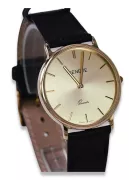 Zegarek męski z czerwonego różowego złota 14k 585 Geneve mw004r
