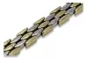 Italian yellow Unique 14k 585 gold man's bracelet cb158yw