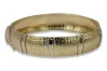 Yellow Unique 14k 585 gold man's bracelet cb161yw