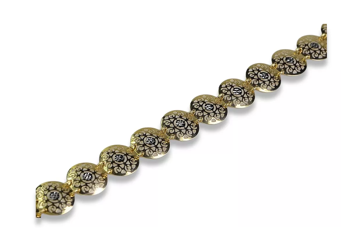 Vintage rose (Italian yellow) gold  bracelet cb104