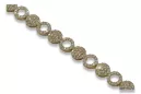 Bracelet italien en or jaune 14 carats cb120y