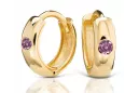 Boucles d’oreilles en or zlotychlopak.pl ★ Échantillon d’or ★ 585 333 Prix bas!
