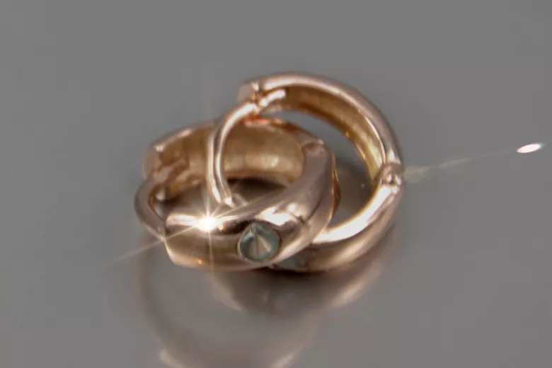 Pendientes de oro zlotychlopak.pl Muestra de ★ oro 585 333 ¡★ Precio bajo!