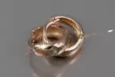 Gold Ohrringe ★ zlotychlopak.pl ★ Gold Probe 585 333 Niedriger Preis!